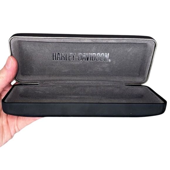 HARLEY DAVIDSON Vintage Sunglasses Case - Picture 1 of 9